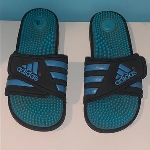 Adidas strap on slides